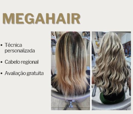 Mega Hair aplicado por Haidi Breunig em Nova Petrópolis