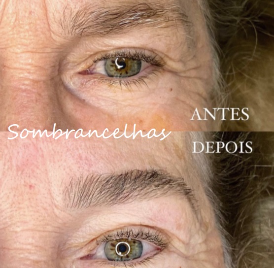 Design de sobrancelhas por Sabrina Schuh em Nova Petrópolis